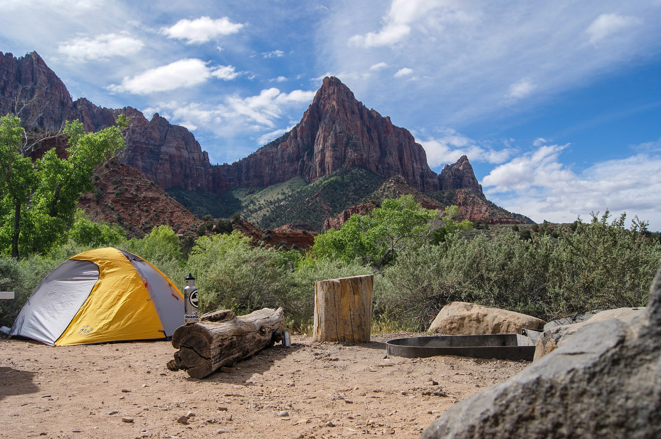 Another Camp In Mountains
