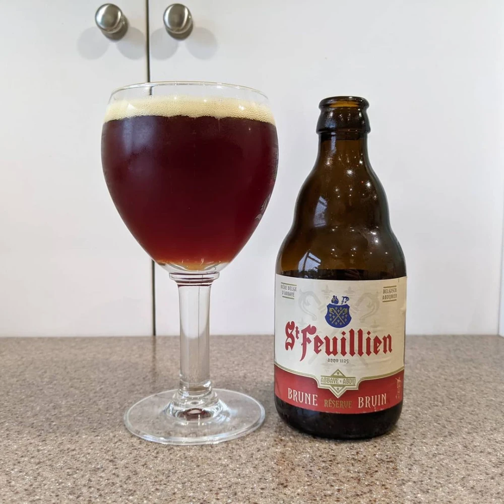 Brune by St Feuillien - Ale House Rock - Honest beer reviews
