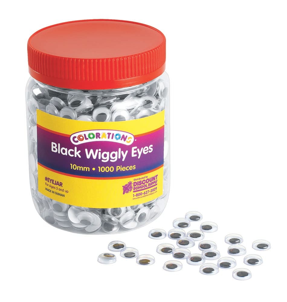 Plastøyne 10 mm, 1000 stk