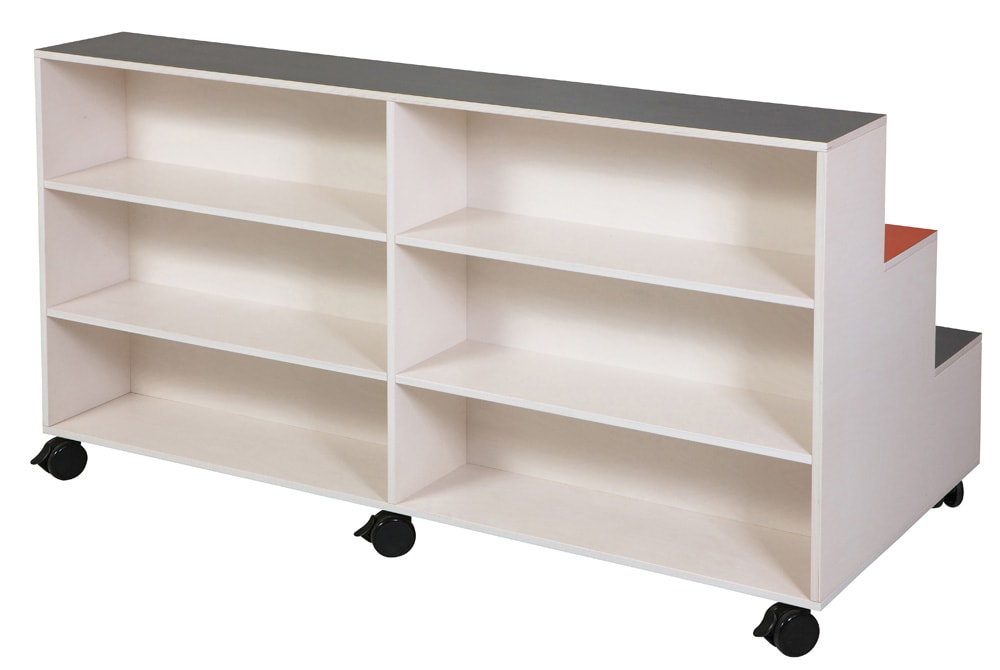 Milas mobil scenetrapp m/oppbevaring