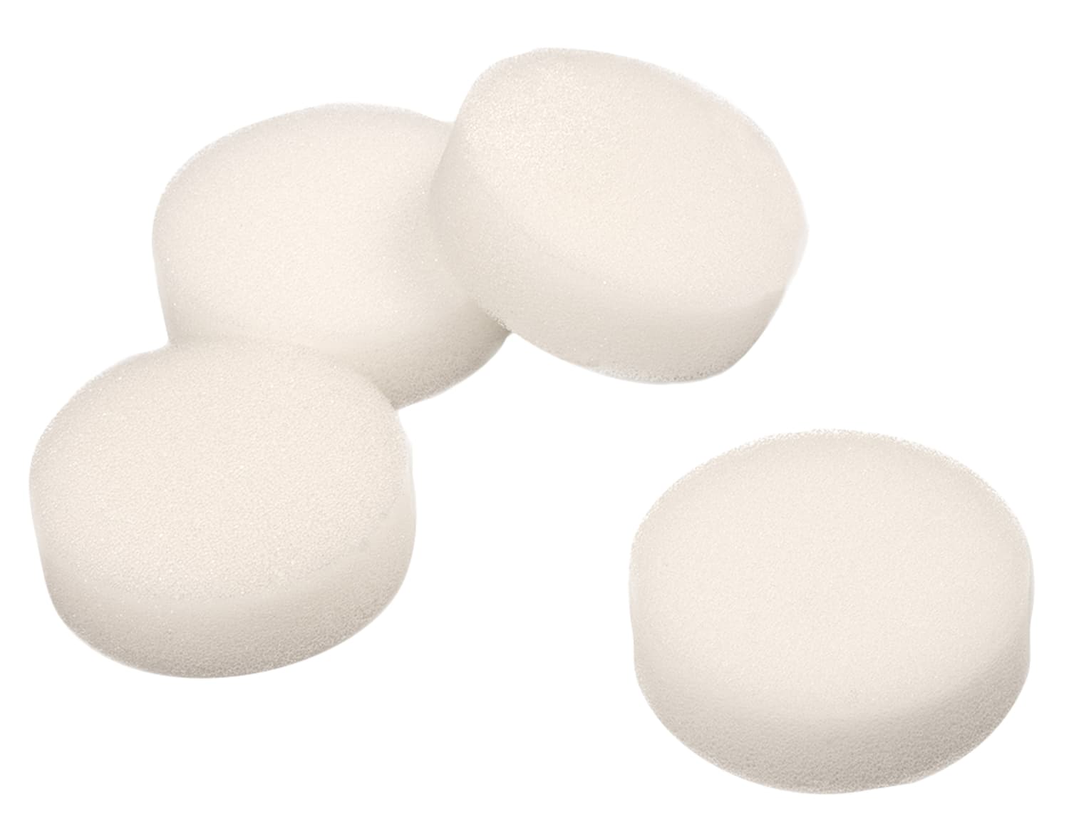 Runde svamper til ansiktsmaling, 4 stk