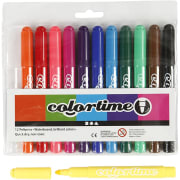 Colortime Tusj, 12 ass, farger