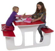 Multifunksjonsbord, barnehagestørrelse, 140 cm.