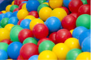 Baller til ballbasseng, Ø7 cm, mix.farge, 500 stk