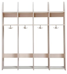 Milas Mini garderobe 4 rom, uten Benk