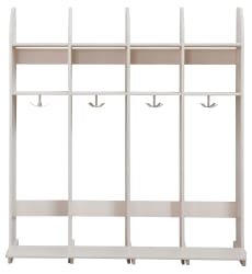 Milas Mini garderobe 4 rom, med Benk