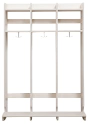 Milas Luxi garderobe 3 rom med Benk