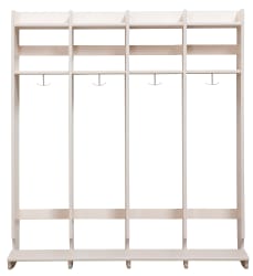 Milas Luxi garderobe 4 rom med Benk