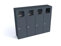 Søppelkasse 4stk, 40L