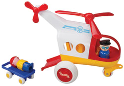 Ambulansehelikopter i myk plast