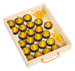 Educo Koblingsklips - hjulsett, 24 stk