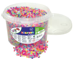 Svanemerkede rørperler, 20000 stk glittermix