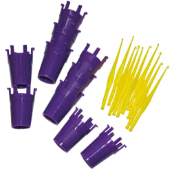 Strikkelise og heklenål til fancy loops