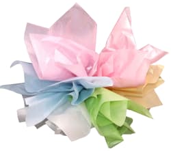 Silkepapir perlemor 50 x 70. 150 ark.