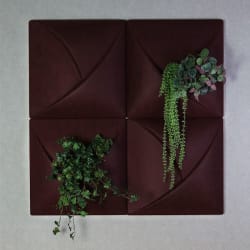 Veggdekorasjon PLANTPANEL SLICE, Farge Cherry