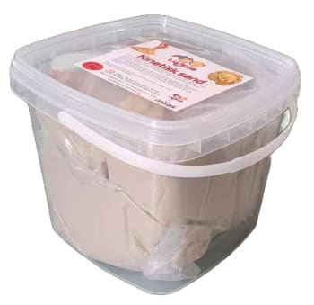 Kinetisk sand, 5 kg i oppbevaringskasse