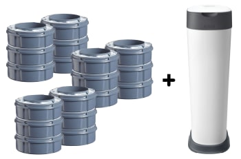 Bleiebøtte XL + 18 stk refill