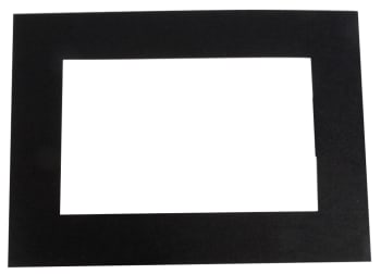 Passepart.ark A-6 sort 30stk, 270gr.