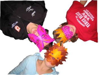 Masker, H:15-20cm, 100 ass.
