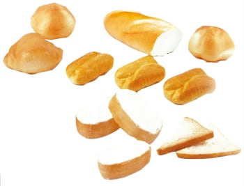 Brød/rundstykker, 12 forskjellige