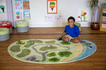 Super deluxe teppe, vannkanten