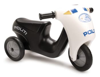 Politimotorsykkel m/gummihjul