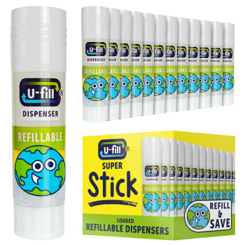 U-fill Super stick 21 gr, 12 stk