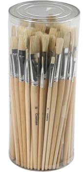 Penselsett, nr. 1-10, 80 ass.