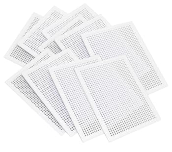 Stiftemosaikk, store plater. 10 stk