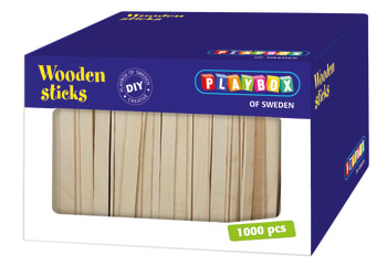 Ispinner natur 115 x 10 mm, 1000 stk