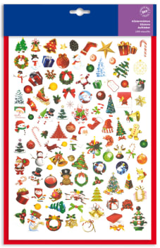 Klistremerker jul, 20 ark