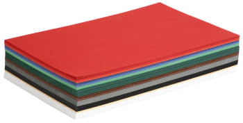 Julekartong, A4, 180 g, 300 ass.ark, ass. Farger