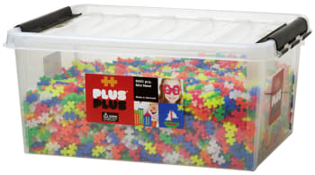 Plus-Plus mini, Neonfarger ass. 6000 stk i kasse