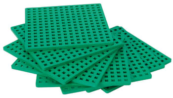 Byggeplater til Plus-plus mini, 12 stk