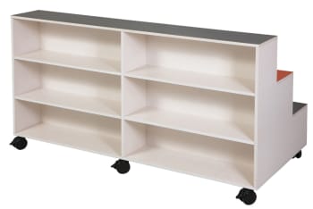 Milas mobil scenetrapp m/oppbevaring