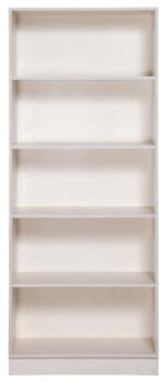 Kubus skap på sokkel 5 hyller, 80 cm bred, 45 cm dyp