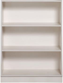 Kubus skap på sokkel 3 hyller, 100 cm bred, 45 cm dyp