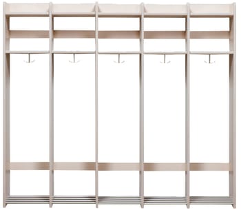 Milas Lux Garderobe 26cm u/benk 5plasser