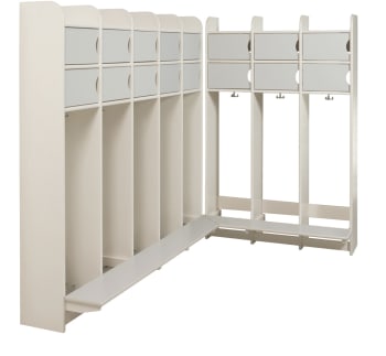 Milas Mega Garderobe uten benk, 3 rom