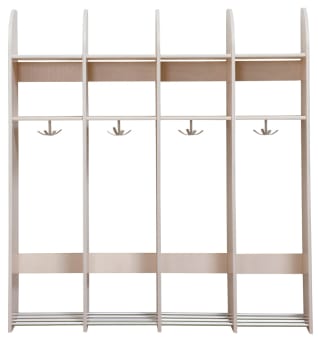 Milas Mini garderobe 4 rom, uten Benk