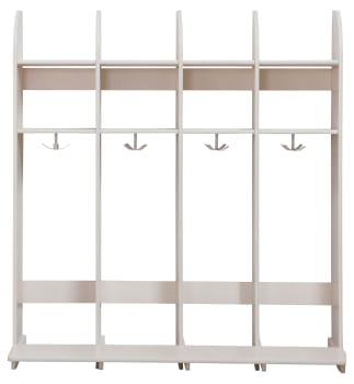 Milas Mini garderobe 4 rom, med Benk