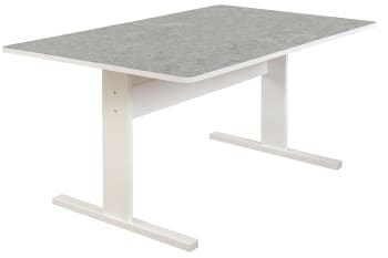 Bord med midtstilte ben 240 x 100 x73 cm med støydemping