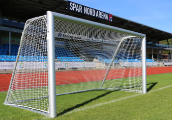 Fotballmål - 300x150 cm  120x100 mm Alu profil
