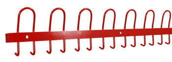 Knaggrekke, L105 cm - Rød