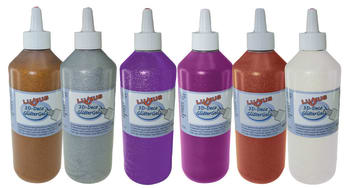 Ludius glitterlimsett 4. 6 x 500 ml.