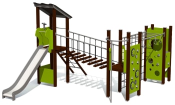 Klatrestativet Hanna, vedlikeholdsfritt