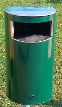 Søppelkasse, 30 l, for veggmontering