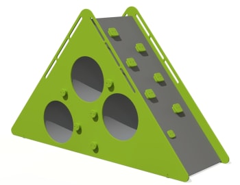 Klatretårn trekant, vedlikeholdsfri