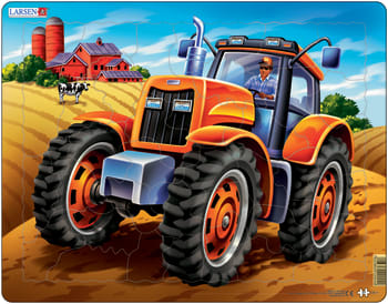 Puslespill, Traktor