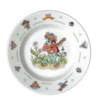 Barnetallerken, dyp Ø:190mm Hakkebakkeskogen (6 pk)